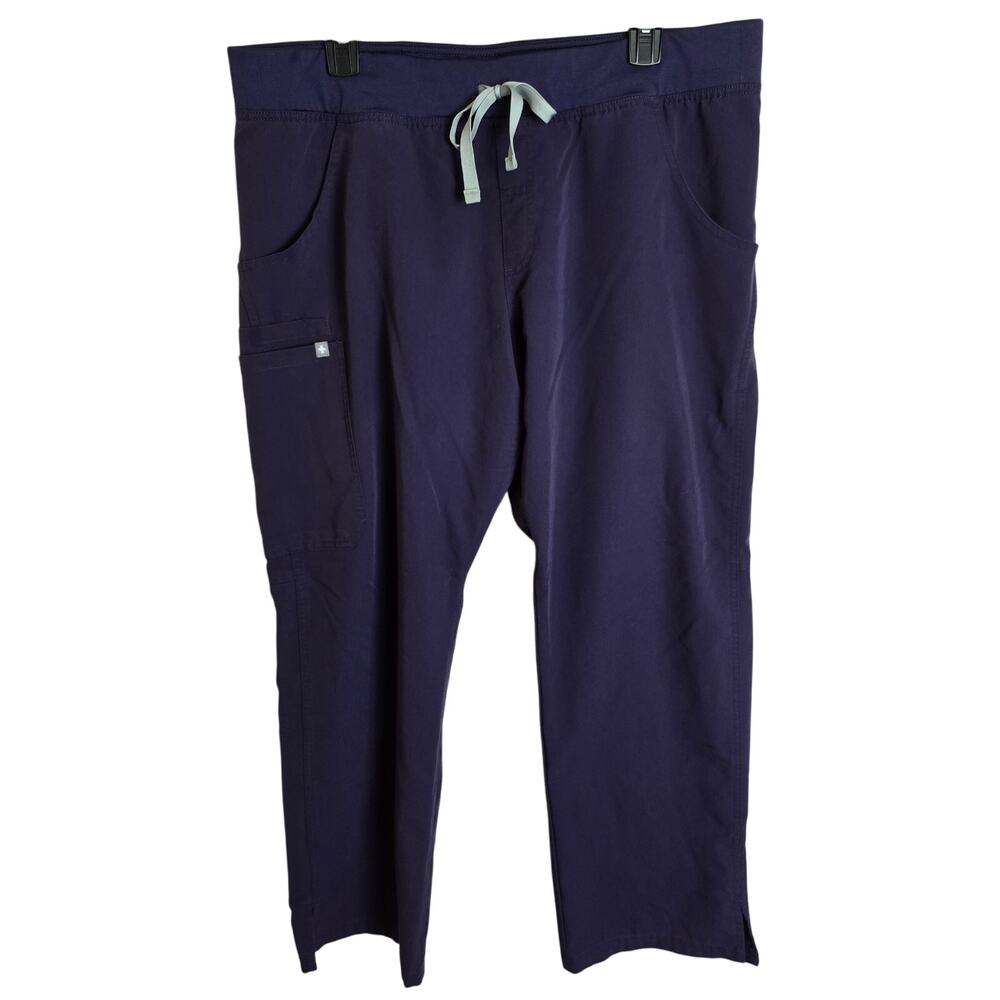 Figs Purple Scrub Pants Size XL